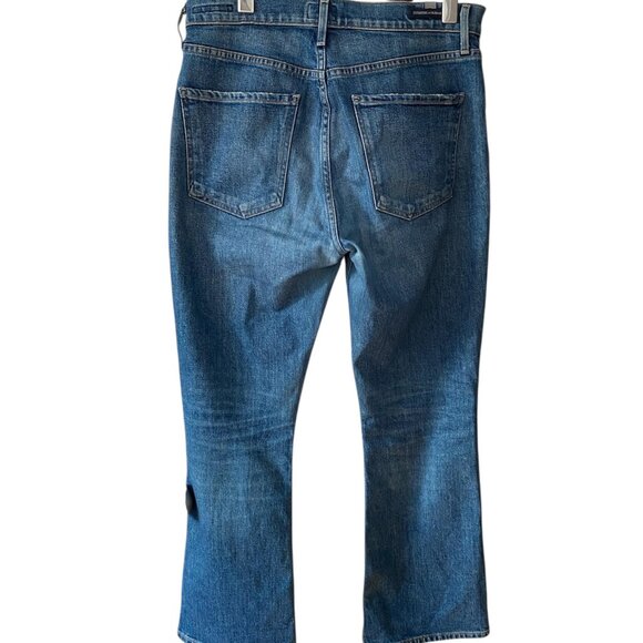 CITIZENS OF HUMANITY Demy Cropped Flare Jeans Size 29 - Picture 3 of 9